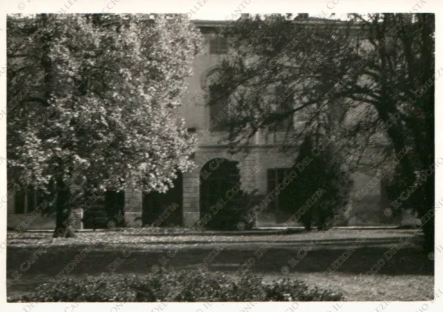 CARAVAGGIO Casa Zibetti Villa Rocchi cortile interno giardino Bergamo Fotografia