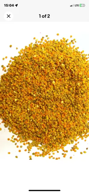 Bee Pollen Granules - Raw and Unprocessed all natural halal certified.