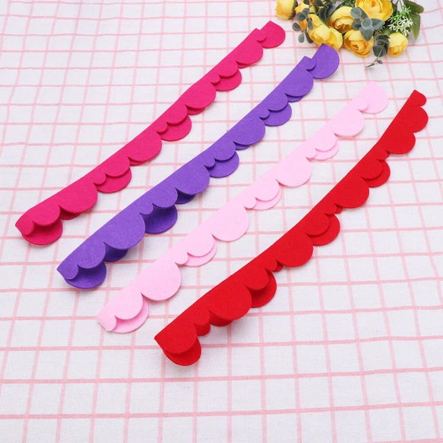 Classroom Wall Decals Bulletin Board Trim Felt Border Bulletin Board Decorations