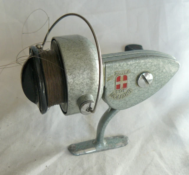 MOULINET DE PECHE ancien BRETTON 400 ( premiere