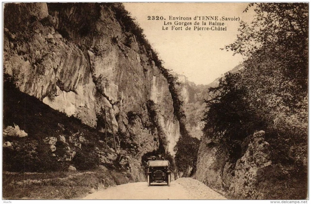 CPA Env. de YENNE Les Gorges de la Balme (723799)