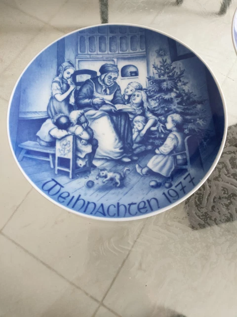 Piatto di Natale 1977 - Bareuther - Limited Edition