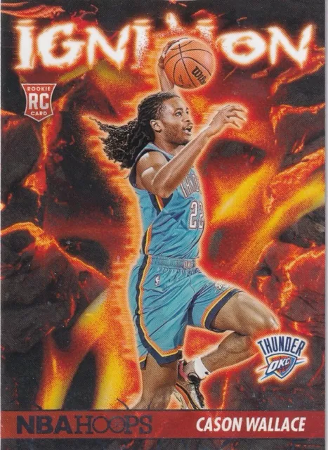 Panini Prizm 2023-24 Hoops NBA Numéro 29 Cason Wallace Allumage Rookie