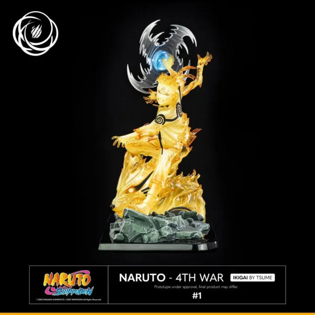 Naruto Shippuden - Naruto - 4th Ninja War - Tsume Art Ikigai - résine