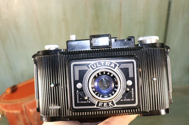Appareil Photo Vintage Ultra Fex – FEXAR OPTIC SPEC, Made In France, état Correct