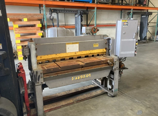 Wysong shear model 752   7 ga. x 52 in
