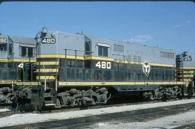 BRC 480 GP-9, Chicago, Il, 10/90; Kodachrome Original