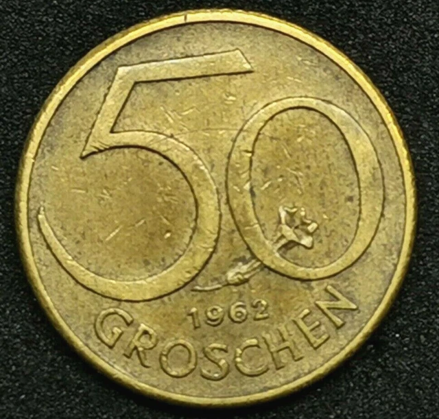 50 groschen 1962 AUSTRIA (817C)