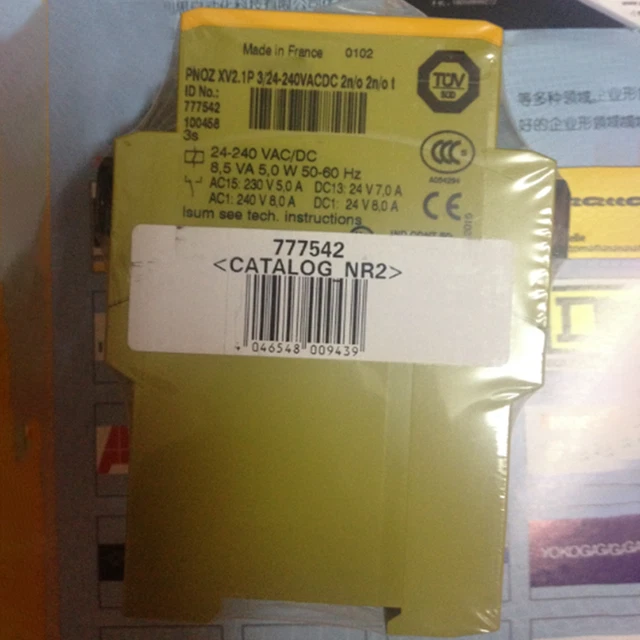 For PILZ PNOZ XV2.1P 777542 24V Safety Relay
