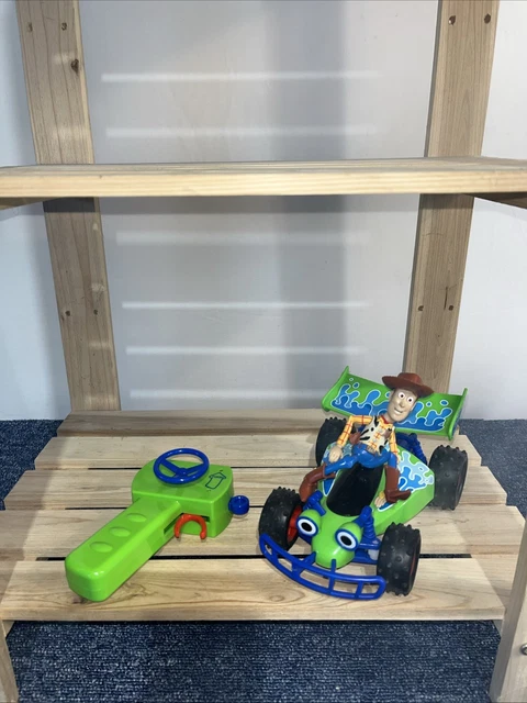 DISNEY PIXAR TOY Story RC Turbo Buggy Woody Coche de Control