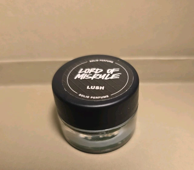 LUSH LORD Of Misrule Solid Perfume Pot New OOD