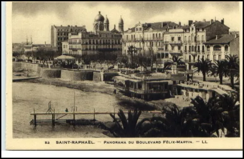 Saint-Raphaël Provence ~1910/20 Panorama Blv. F-Martin