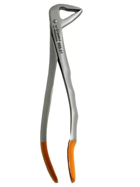 GERMAN PREMIUM Dental Tooth Extracting Forceps Lower Anterior with Serrated Jaw