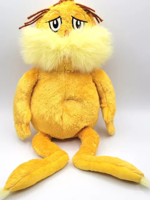 KOHL'S CARES /DR. Seuss The Lorax Character Yellow Plush Stuffed 12 ...