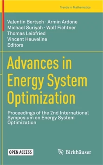 Advances in Energy System Optimization: Proceedings of the 2nd International Sym
