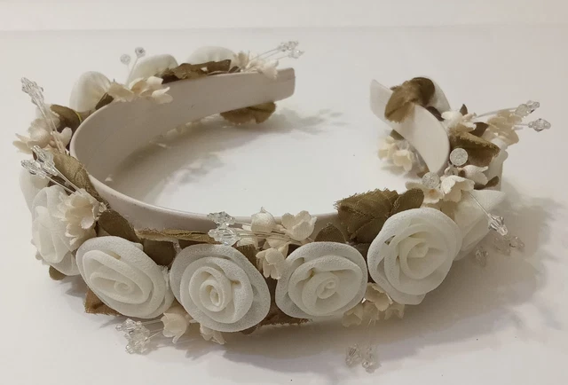 Vacanza Sposa Fascia Per Rosa Copricapo Da Ragazza Di Fiori