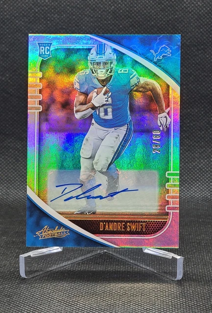 Dandre Swift 2020 Prestige Rookie Auto #/60