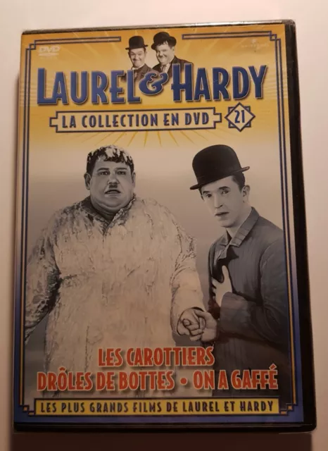 Laurel et Hardy N°21 DVD Neuf Sous Blister + FASCICULE