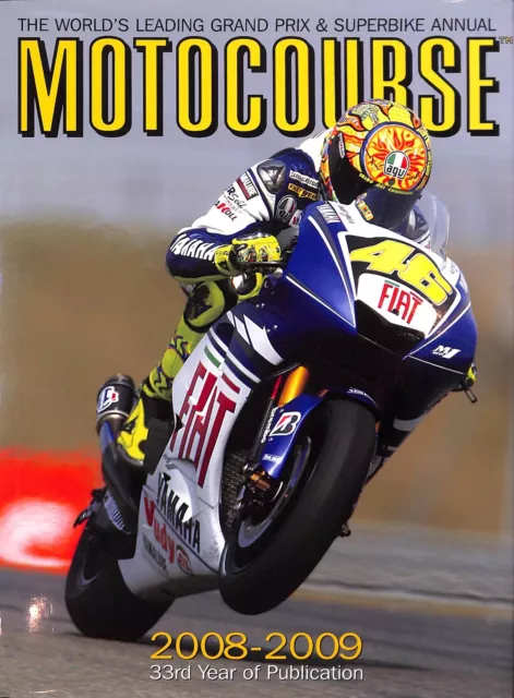 MOTOCOURSE 2008-2009 ~ Grand Prix Superbike Motorcycle Racing Sport Annual