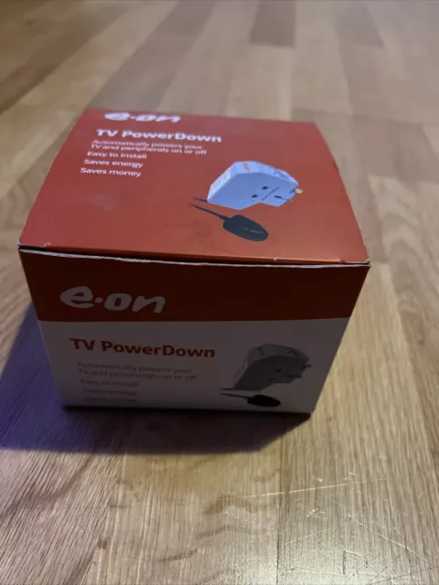 EON TV Peripheral Power Down Energy Saving Device UK Plug