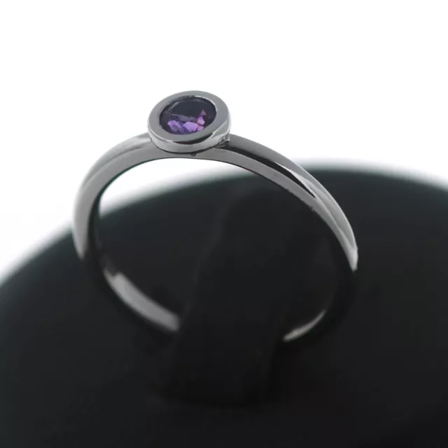 Rüschenbeck Amethyst Ring 750 Gold 18 Kt Weißgold Edelstein Wert 1870,- 3