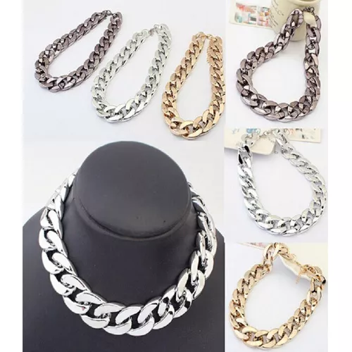 Women Fashion Jewelry Crystal Statement Bib Choker Chain Pendant Necklace Gift 3