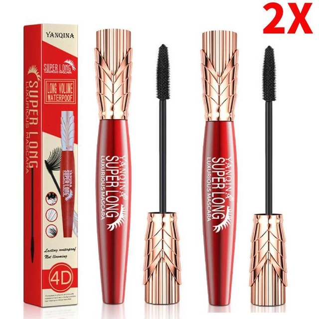Mascara occhi riccioli spessi 4D fibra di seta ciglia extensi;