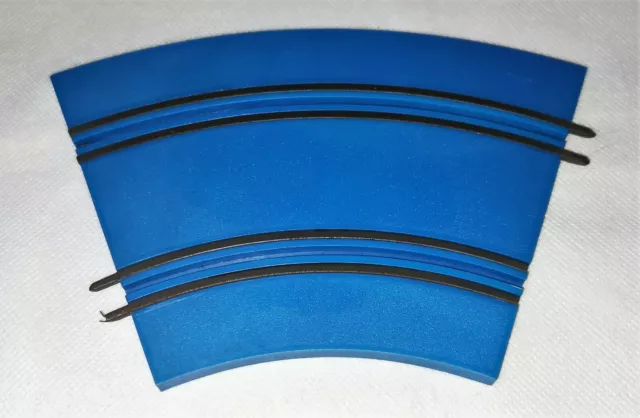 Speedking Curved 4.5" Blue Track Section Spare Part CT-9 Vintage