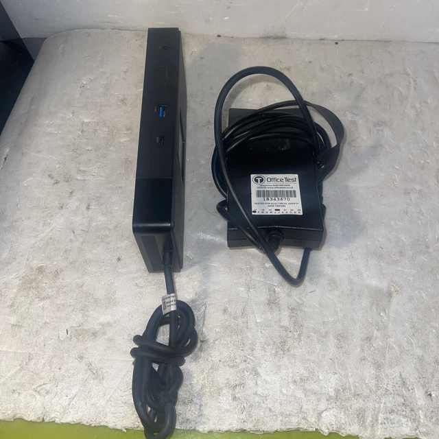 Base De Conexión Dell WD19 K20A Con Fuente De Alimentación - Usada Pero Probada Y Funcional