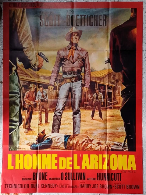 Photo De Presse Cinéma - Randolph Scott - Acteur Américain Western - L130