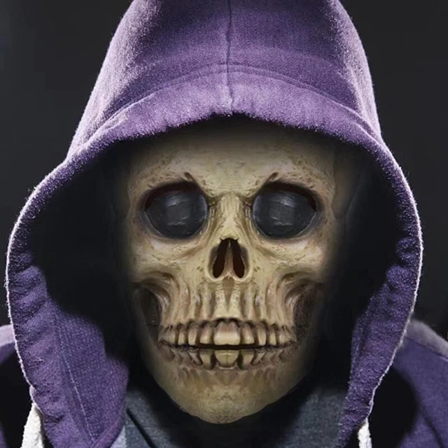 Terrifying Skull Ghost Face Skull Mask Halloween Dress up Masked Face Ball Party