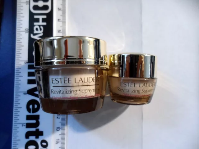 2 X ESTEE LAUDER Revitalizing Supreme+ Creme 15ML + 7ML TOTAL 22ML bp3