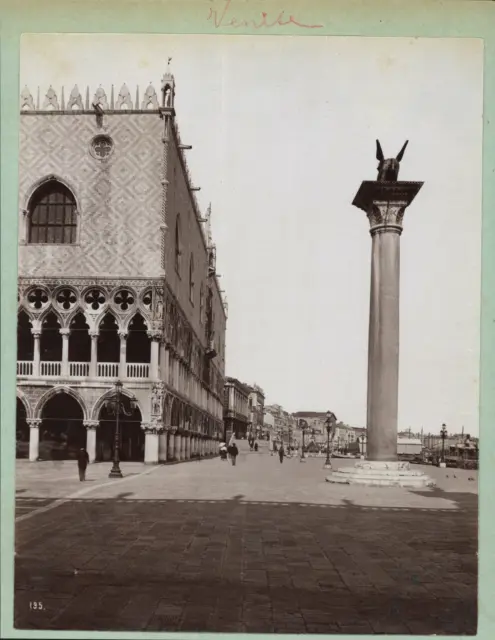 Italie, Venezia, Palazzo Ducale Tirage vintage print,  Tirage albuminé  27