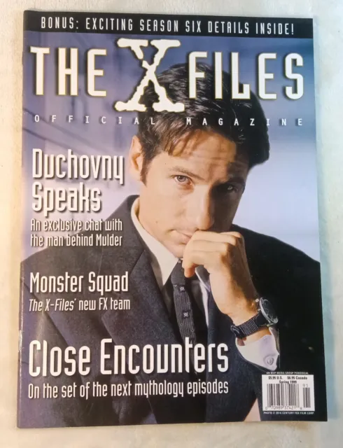 The X Files Magazine Vol 1 No 9 Official 1999 Anderson Duchovny