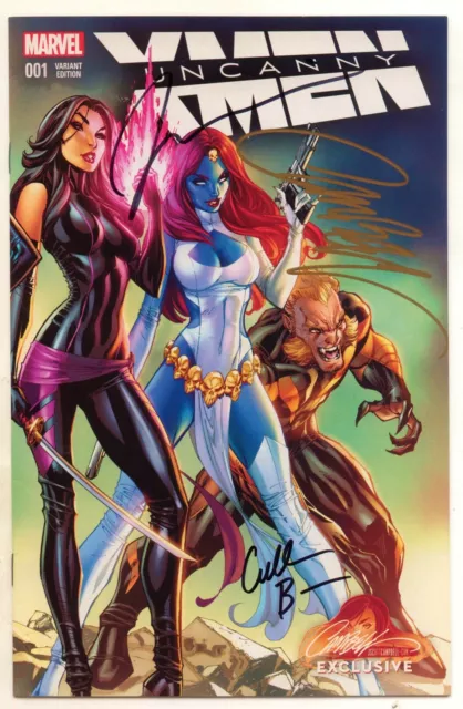 Marvel Uncanny X-Men #1 & Extraordinary X-Men #1 Signed Campbell Lemire Ramos!