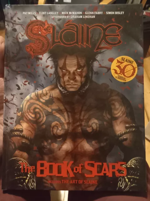 Slaine: The Book of Scars by Glenn Fabry, Simon Bisley, Pat Mills (Hardcover,...