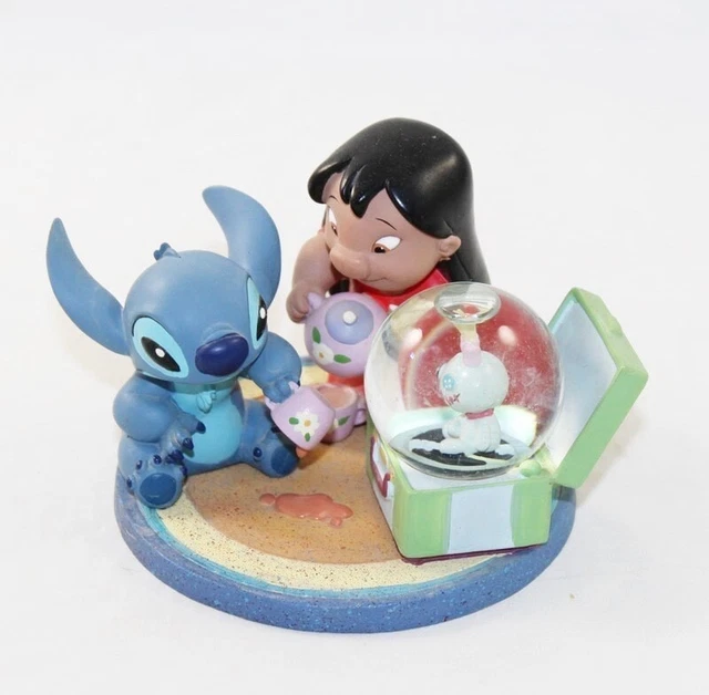 Snow globe Lilo et Stitch DISNEYLAND PARIS boule à neige tasse de thé Disney