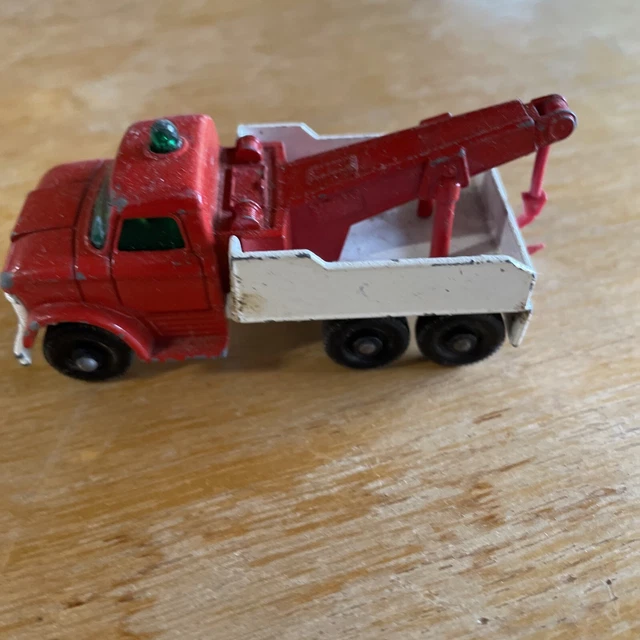Matchbox Lesney #71 Ford Heavy Wreck Truck Esso 1968 Vintage England