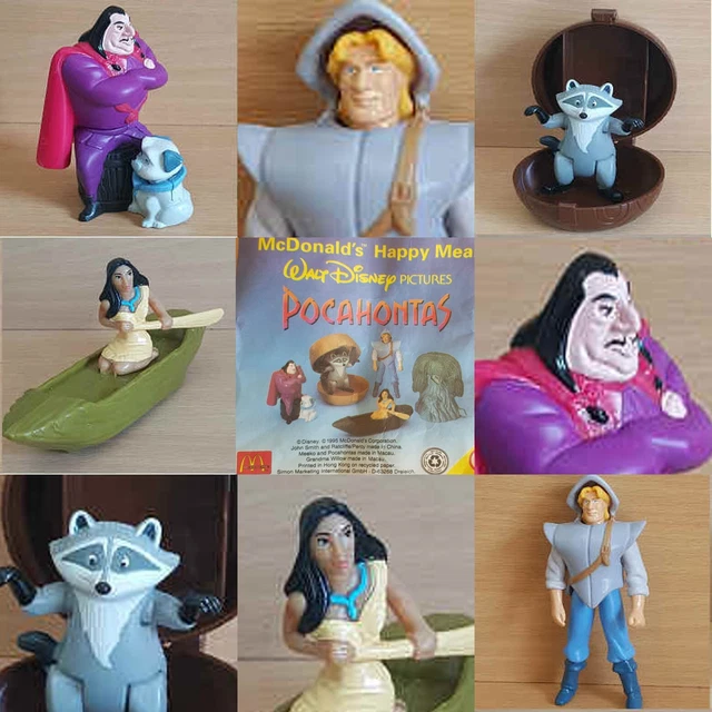 McDonalds Happy Meal Spielzeug 1995 Walt Disney Pocahontas Einzelspielzeug - verschiedene