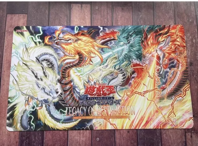 Yugioh Tenpai Sangen Dragon Playmat - Dragion - Sealed