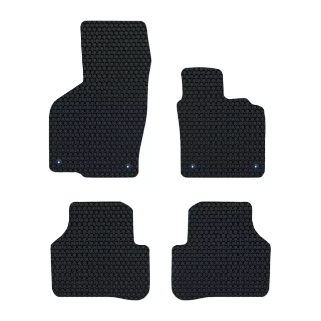 Genuine vw passat rubber car mats deals