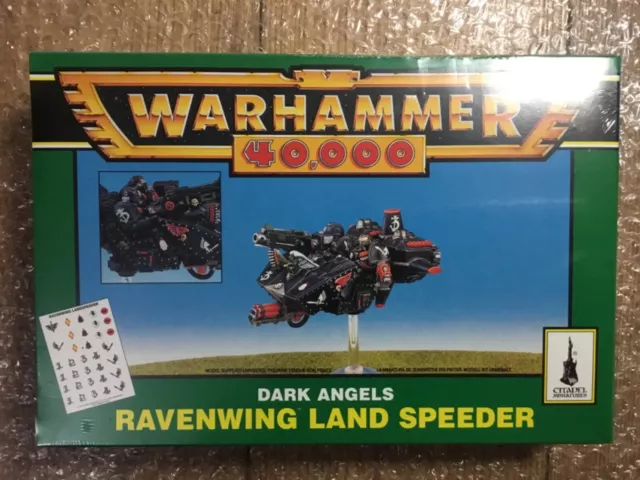 Ravenwing Dark Angels Land Speeder Space Marines Metal 2nd Edition.