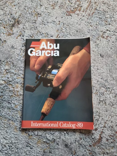 A Scarce Vintage Abu Garcia International Fishing Catalogue For 1989