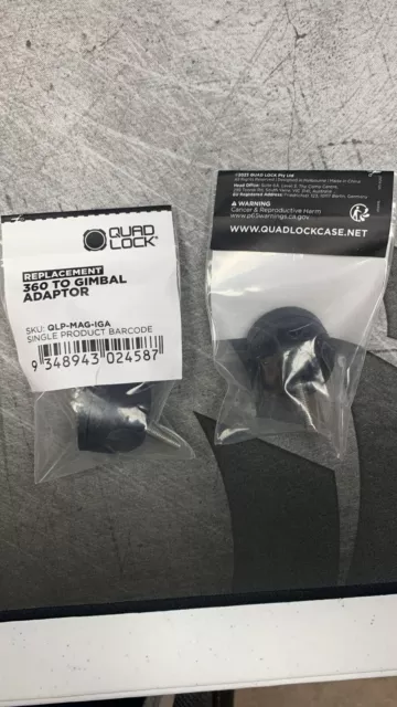 Quad Lock 360 To Gimbal Adaptor Qlp-Mag-Iga 9348943024587