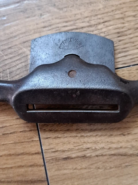 Very Early Stanley Rule And Level Co  Flat Bottom  Spoke Shave 4