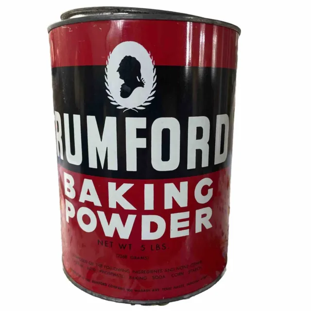 Rumford Baking Powder Tin