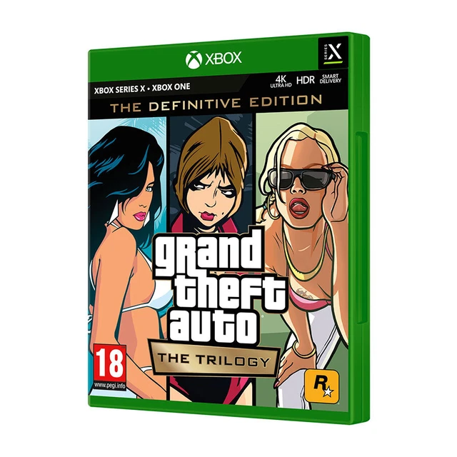Grand Theft Auto  Gta  The Trilogy - Definitive Edition Xbox One Series X Fr New Game In Englishfrancaisdeesitpt 5026555365987
