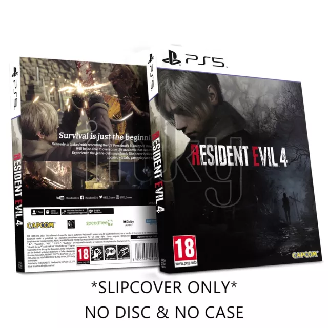 PROTECTIVE CASE｜RESIDENT EVIL 4 REMAKE｜PS4 PS5 XBOX
