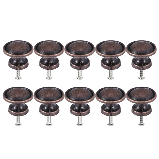10 Pcs Round Cabinet Knob Round Drawer Knobs Vintage Knobs Antique