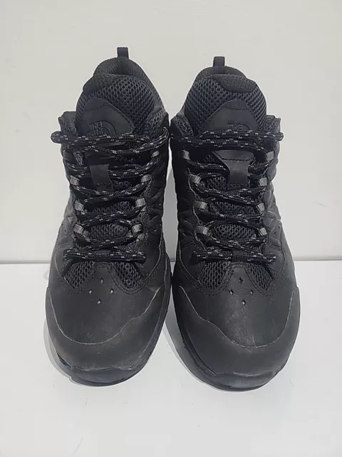 The North Face Mens Black Hedgehog Vibram Low Hiking Shoes Gortex Size US 8 UK 7